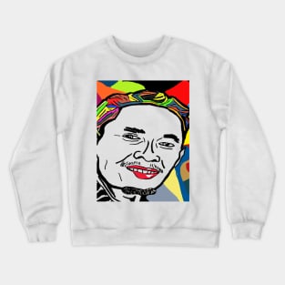 face character Crewneck Sweatshirt